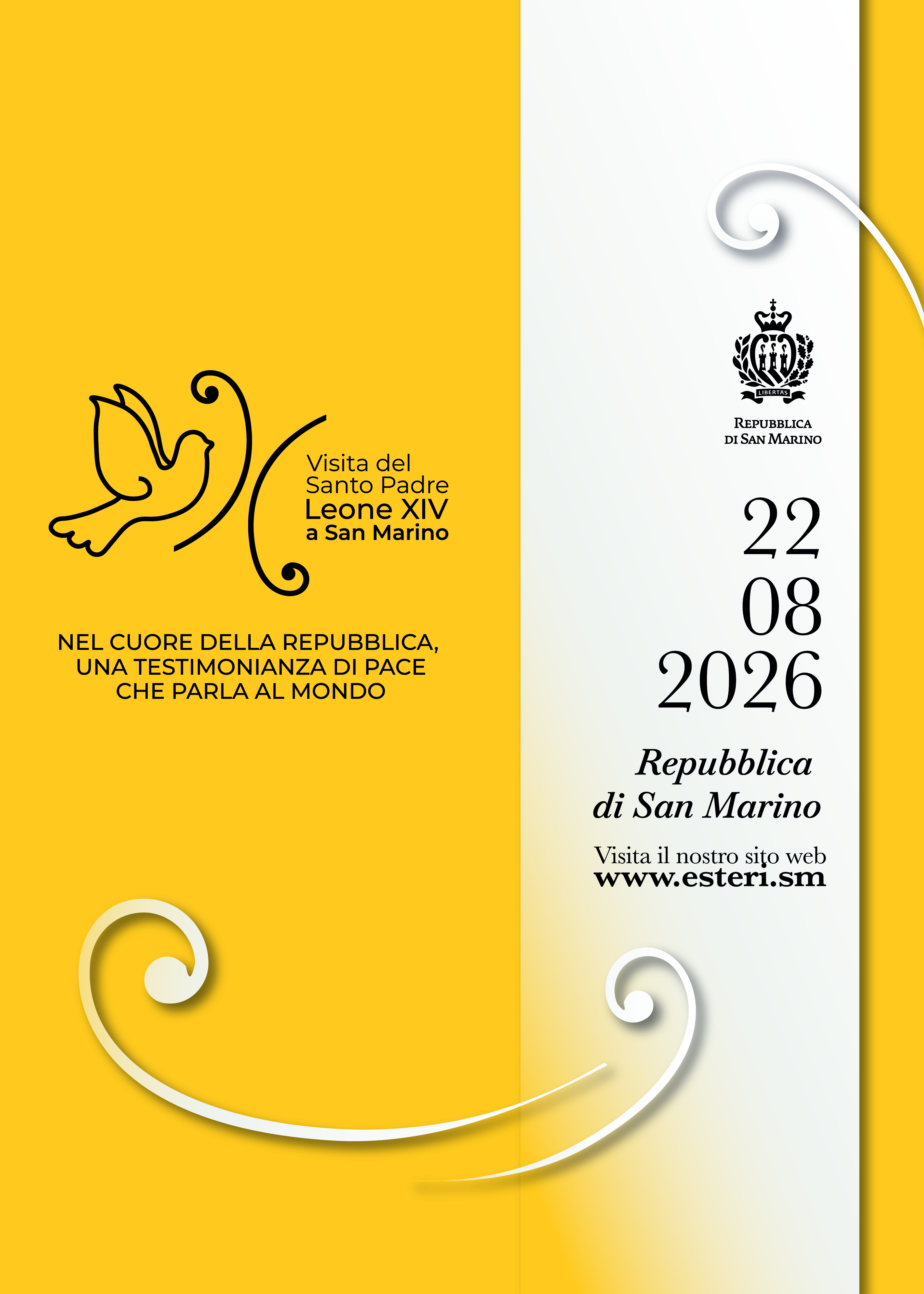 Logo Visita Santo Padre 22 agosto 2026